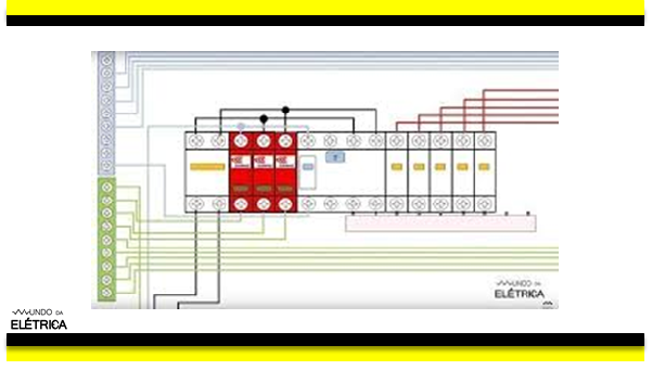 Disjuntor dr, Interruptor dr, IDR, DDR Circuito com DR e DPS