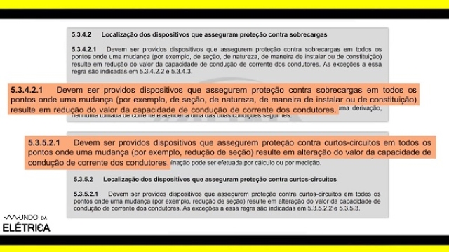 CABO grosso e fino no DISJUNTOR pode?