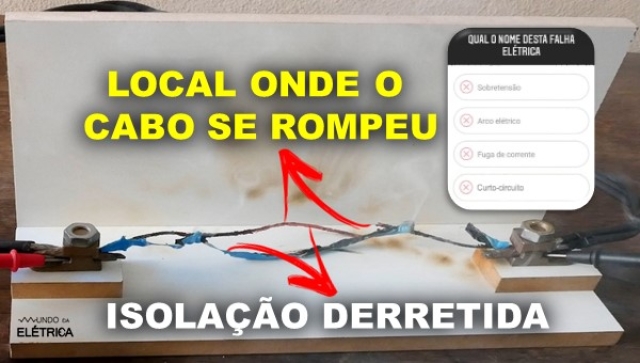 Curto-circuito ou sobrecarga? 300A no cabo