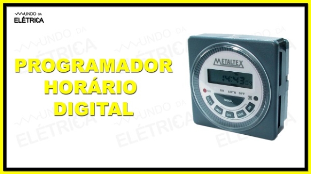 Descubra o que é programador horário digital