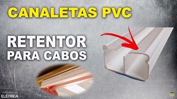 Manter os cabos dentro da canaleta, o que acaba facilitando demais na hora de colocar a tampa.