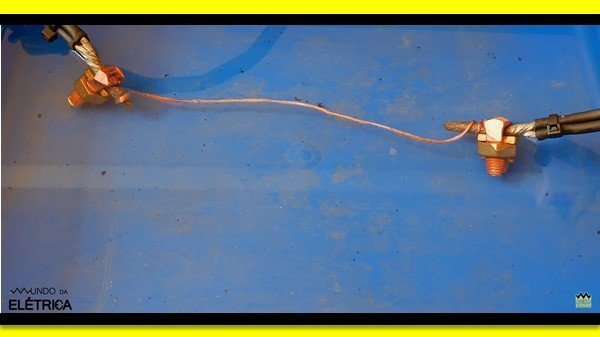 Princípio da resistência de um chuveiro elétrico.