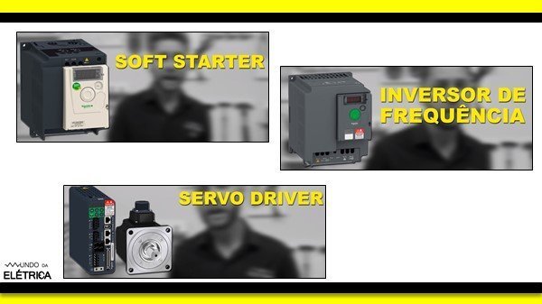 O PLC envia os sinais de comando para os drivers que tem a função de acionar os motores.