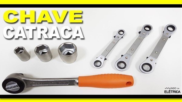 Chave catraca possui um sistema mecânico.