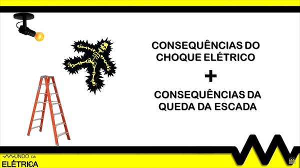 Os riscos do choque ao trocar na lâmpada energizada podem ser ainda maiores.