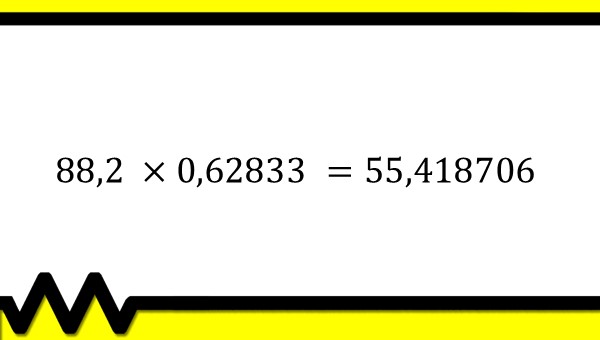 Formula do cálculo de preço do exemplo