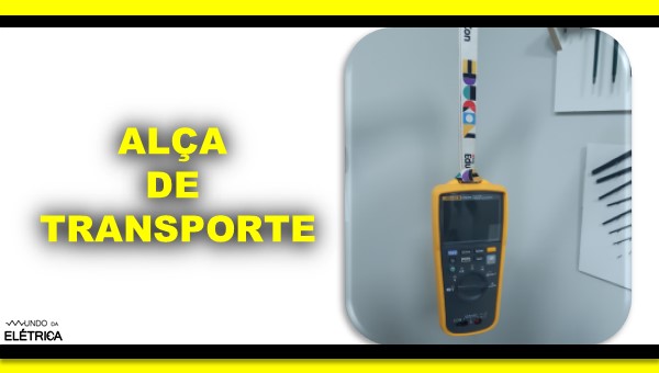 Alça para transportar multímetro.