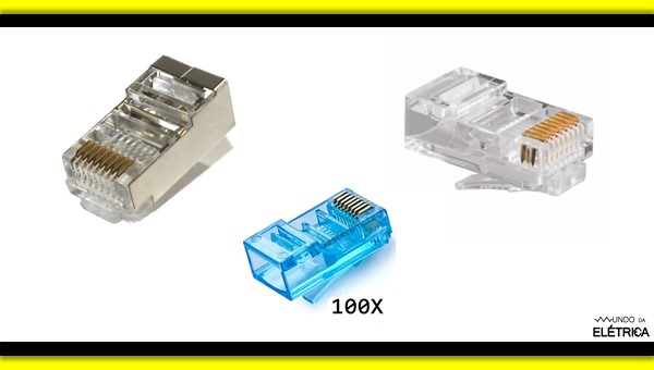 Veja como são os Conectores RJ45!