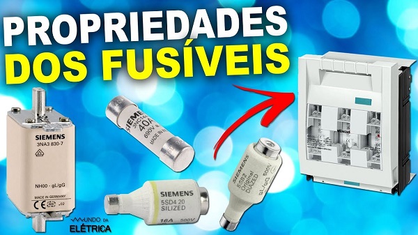 Fusível NH, fusível diazed e outros tipos de fusíveis!