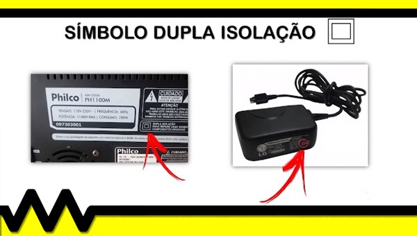Veja qual é o símbolo da isolação dupla!