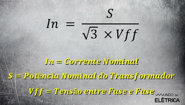 Como calcular a corrente nominal?
