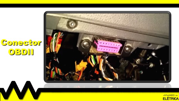 Padrão de conector OBDII.