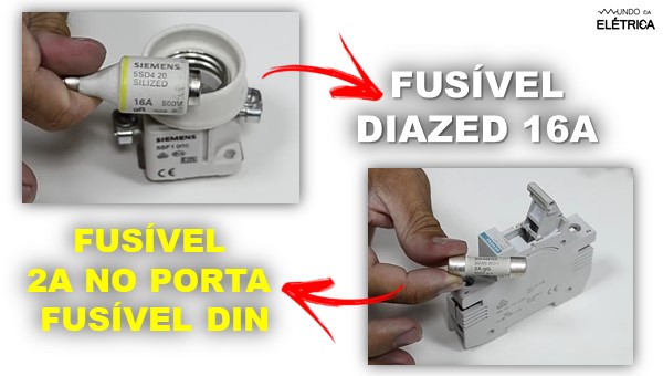 Quais são os tipos de fusíveis?