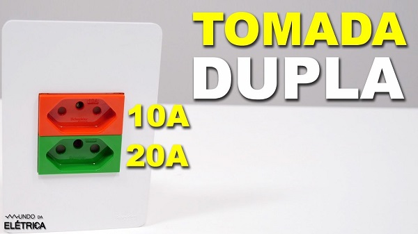 Como instalar tomada dupla?