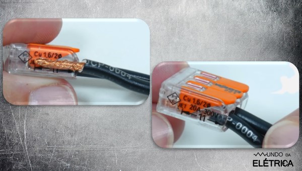 Aprenda como emendar fio rígido com cabo flexível!