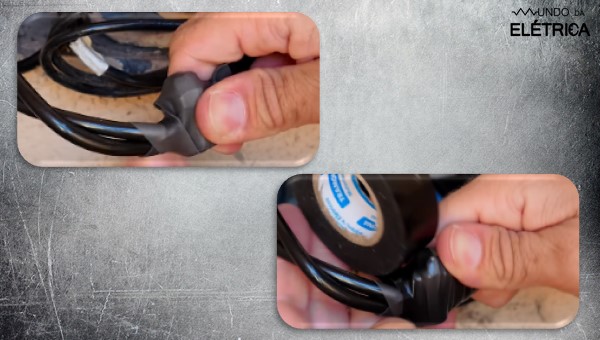 Emenda de Cabos com Conector Split Bolt
