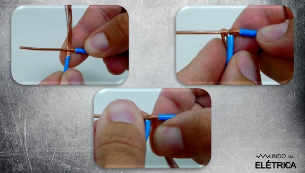 Aprenda como emendar fio rígido com cabo flexível!