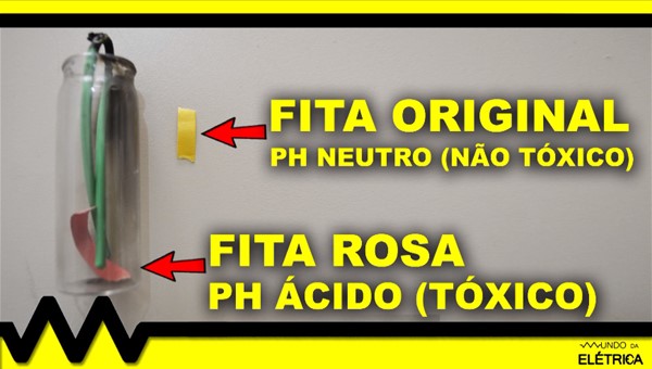 Resultado do teste de ph na fumaça do condutor.