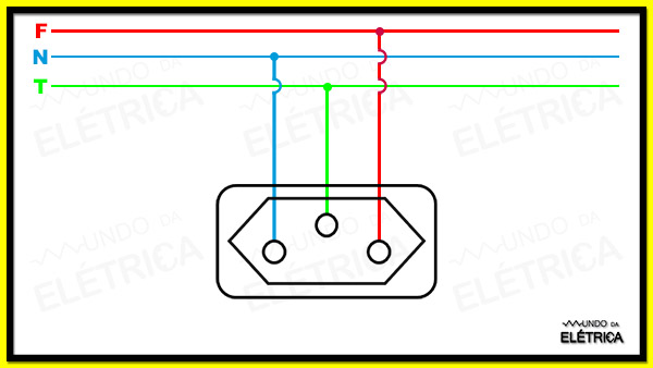 É correto instalar tomada com fios de som?