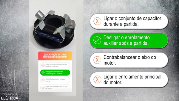 Chave Centrífuga, como funciona?
