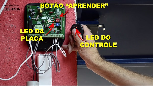 Aprenda a instalar o conjunto do motor de um portão basculante!