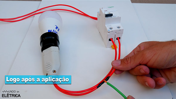 Testando a Fita Isolante Líquida!