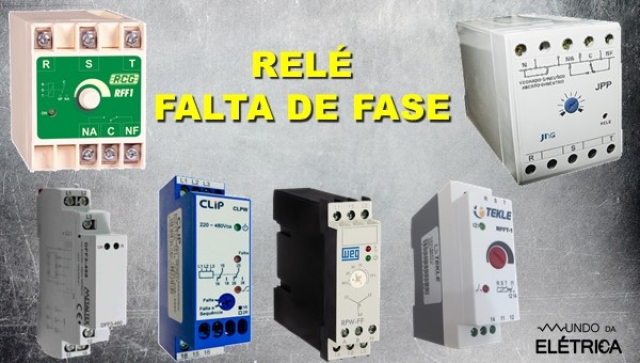 Relé falta de fase, como funciona?